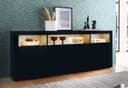 borchardt Möbel Sideboard Santa Fe | Schwarz 2