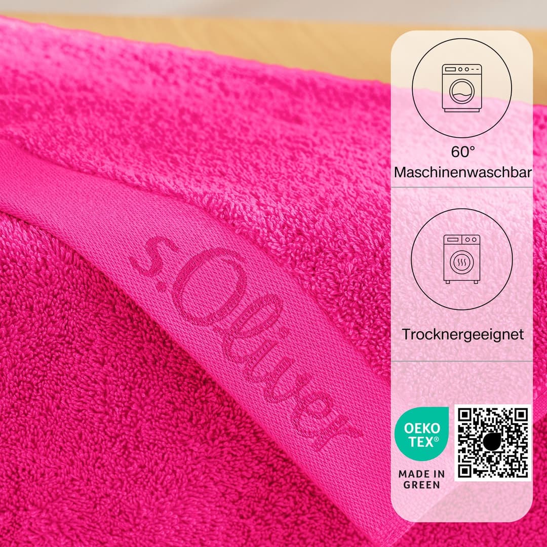 s.Oliver Handtuch Set | Pink