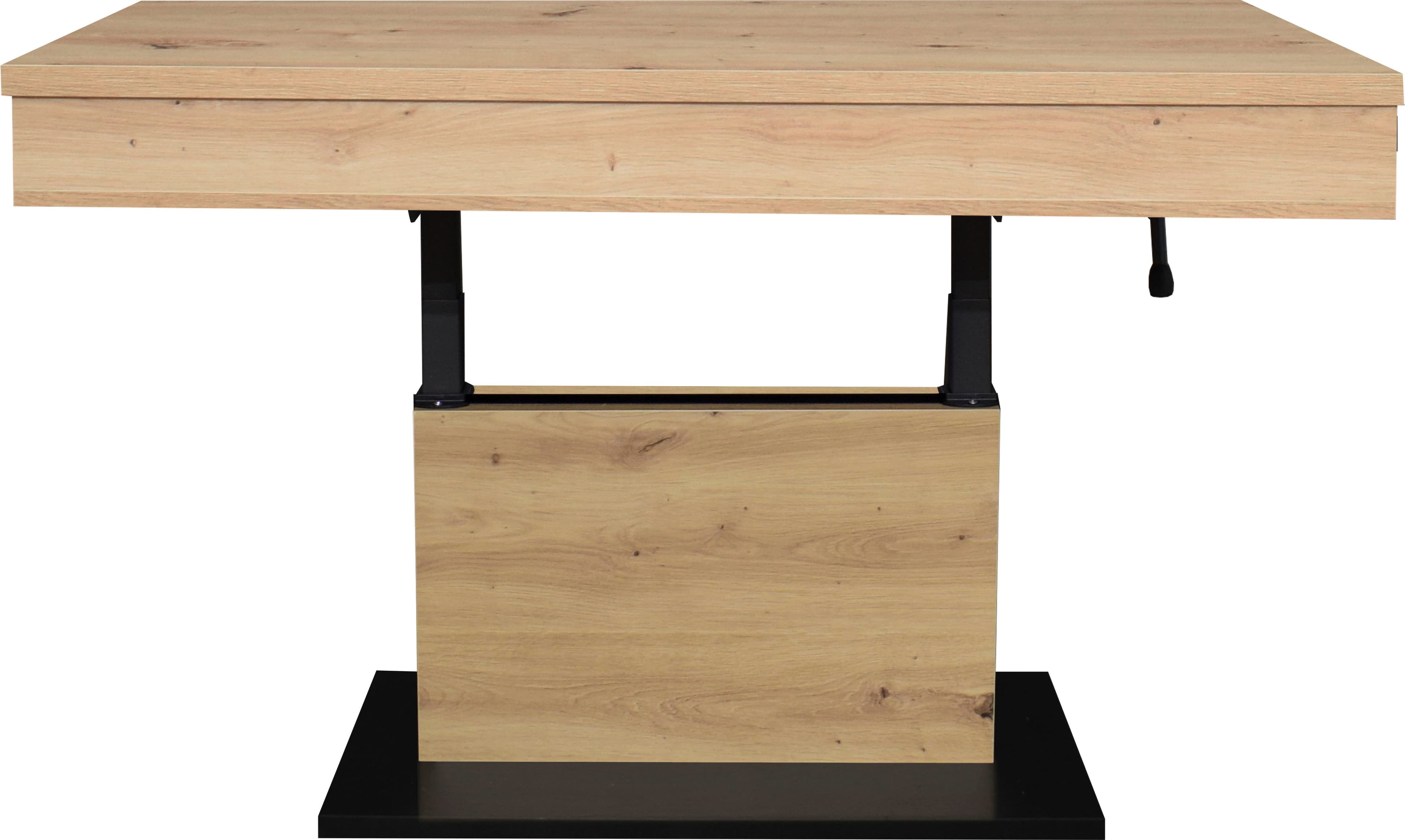 Mäusbacher Lift Couchtisch | Holztöne