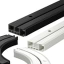 SN DECO GROUP Gardinenschiene Rundbogen | Weiß 3