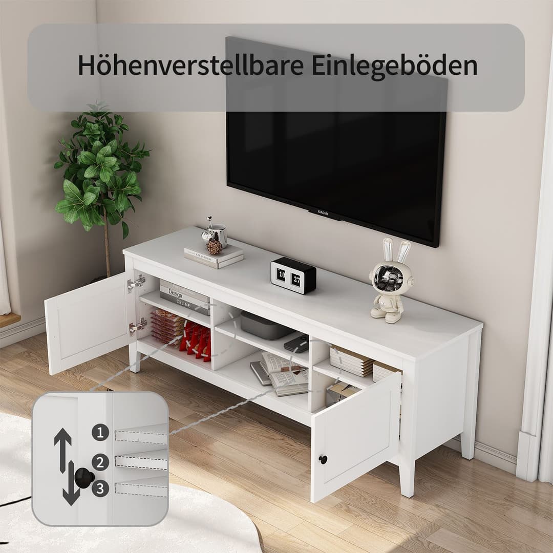 OTTO home TV-Board Avelin | Weiß