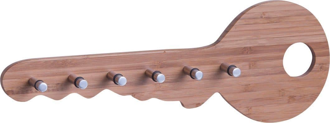 Zeller Present Schlüsselbrett Bamboo | Holztöne