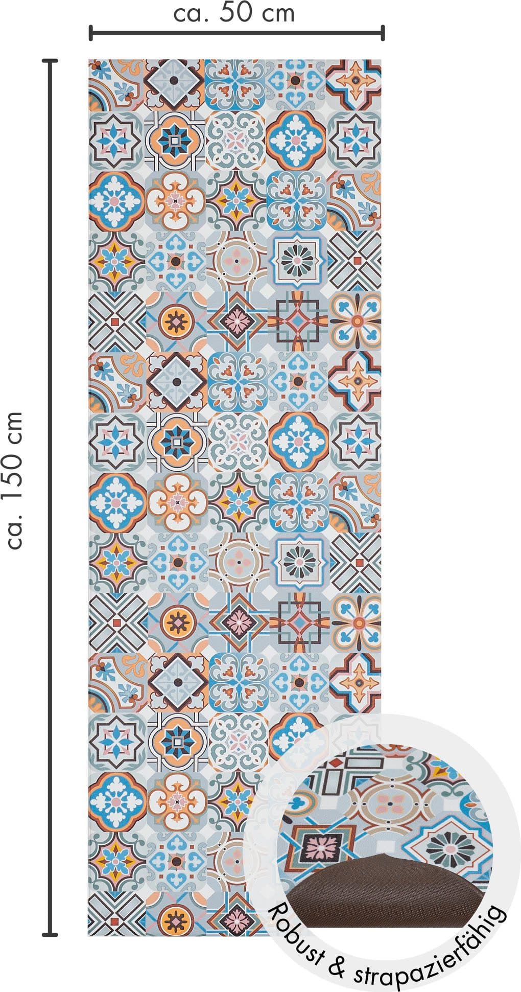 Andiamo Vinylteppich Marrakesch | Mehrfarbig
