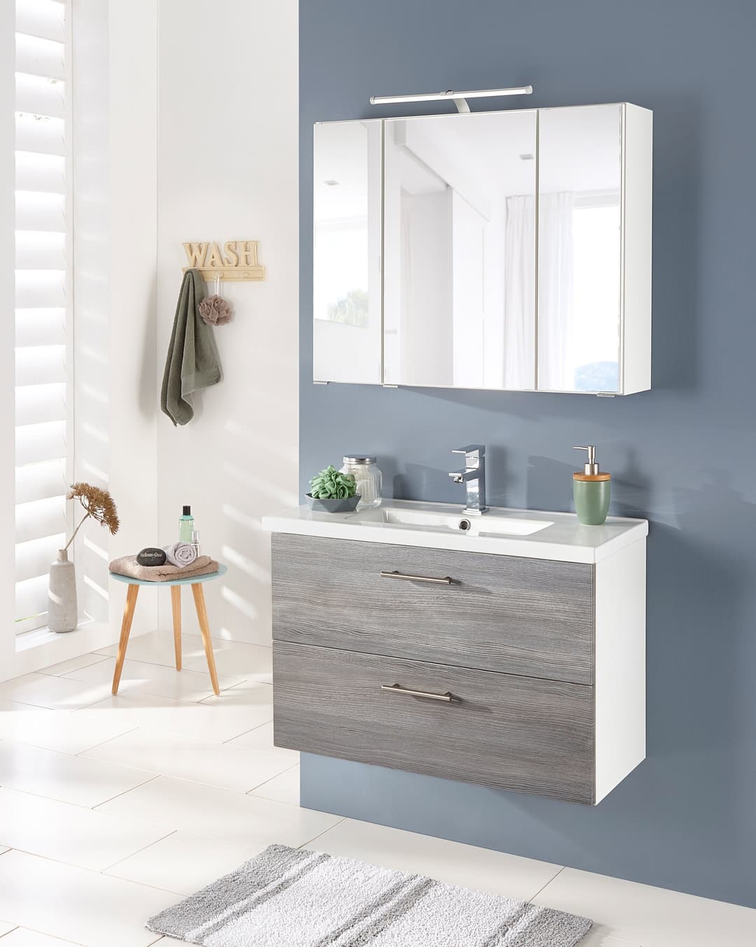 welltime Waschtisch Trento | Braun