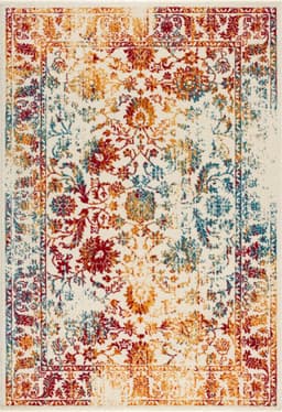 Sanat Teppich Vintage 1606 | Mehrfarbig