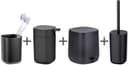 Wenko Davos Badaccessoire-Set | Schwarz