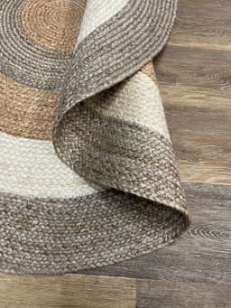 Myflair Möbel & Accessoires Teppich Terra Rings | Beige