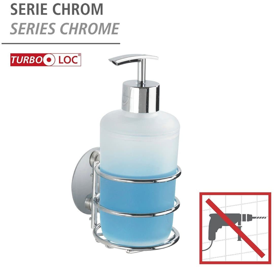 Wenko Seifenspender Turbo-Loc® | Mehrfarbig