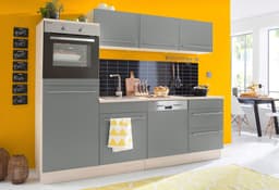 OPTIFIT Klapphängeschrank Bern | Grau