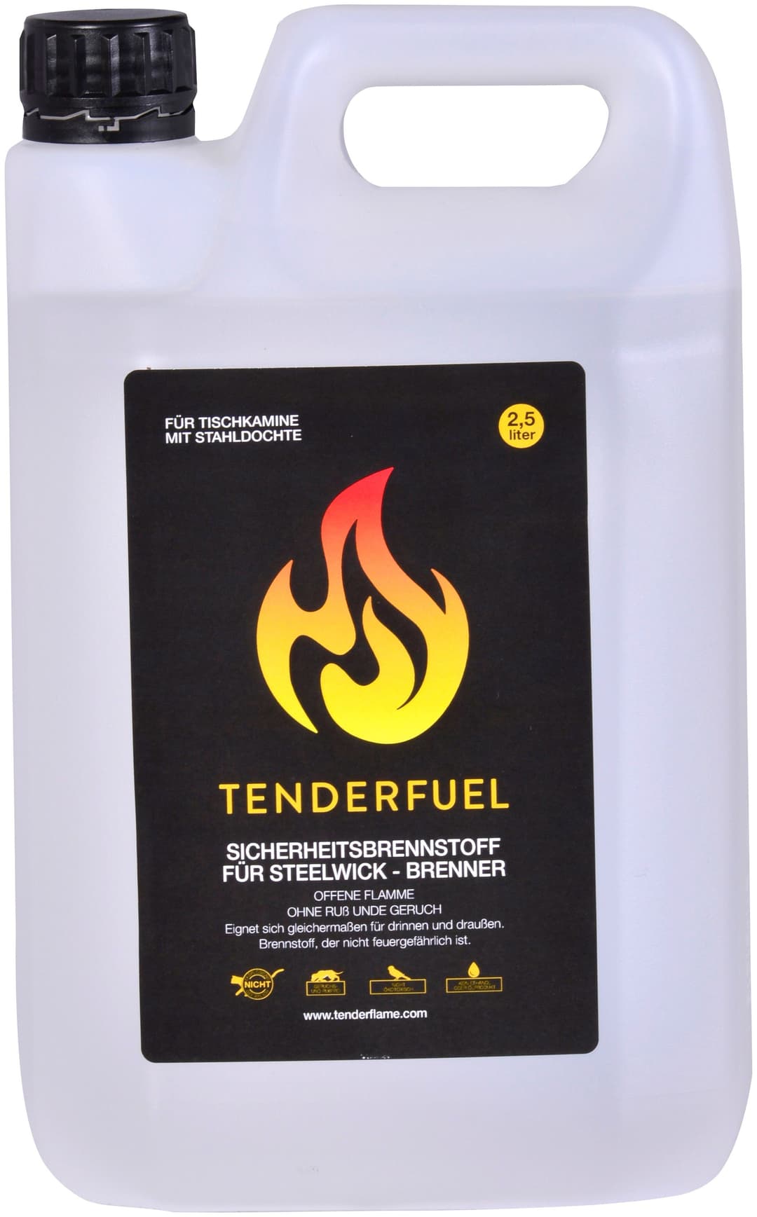 Tenderflame Tenderfuel Sicherheitsbrennstoff | Transparent