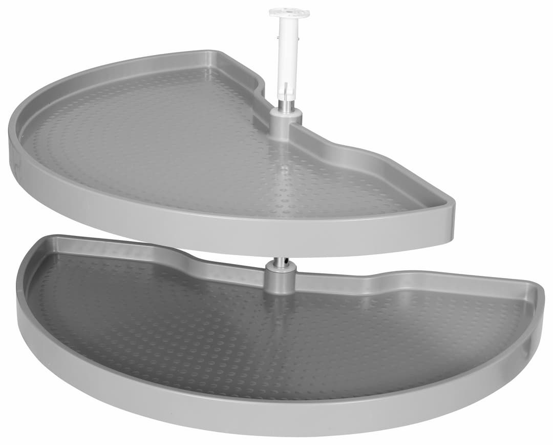 OPTIFIT Unterschrank 1/2 Karussellböden | Grau
