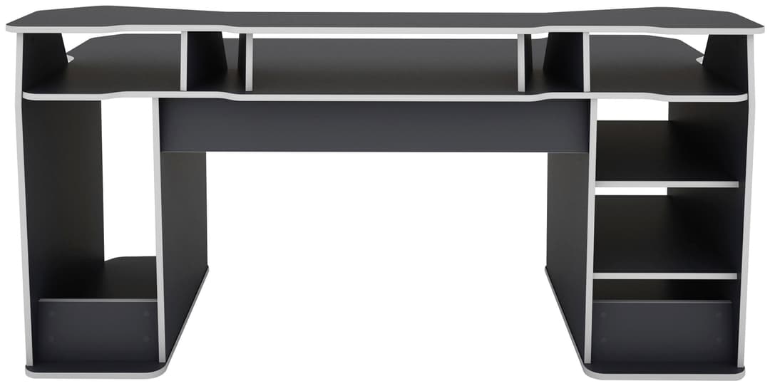 byLIVING Gamingtisch MATRIX | Schwarz