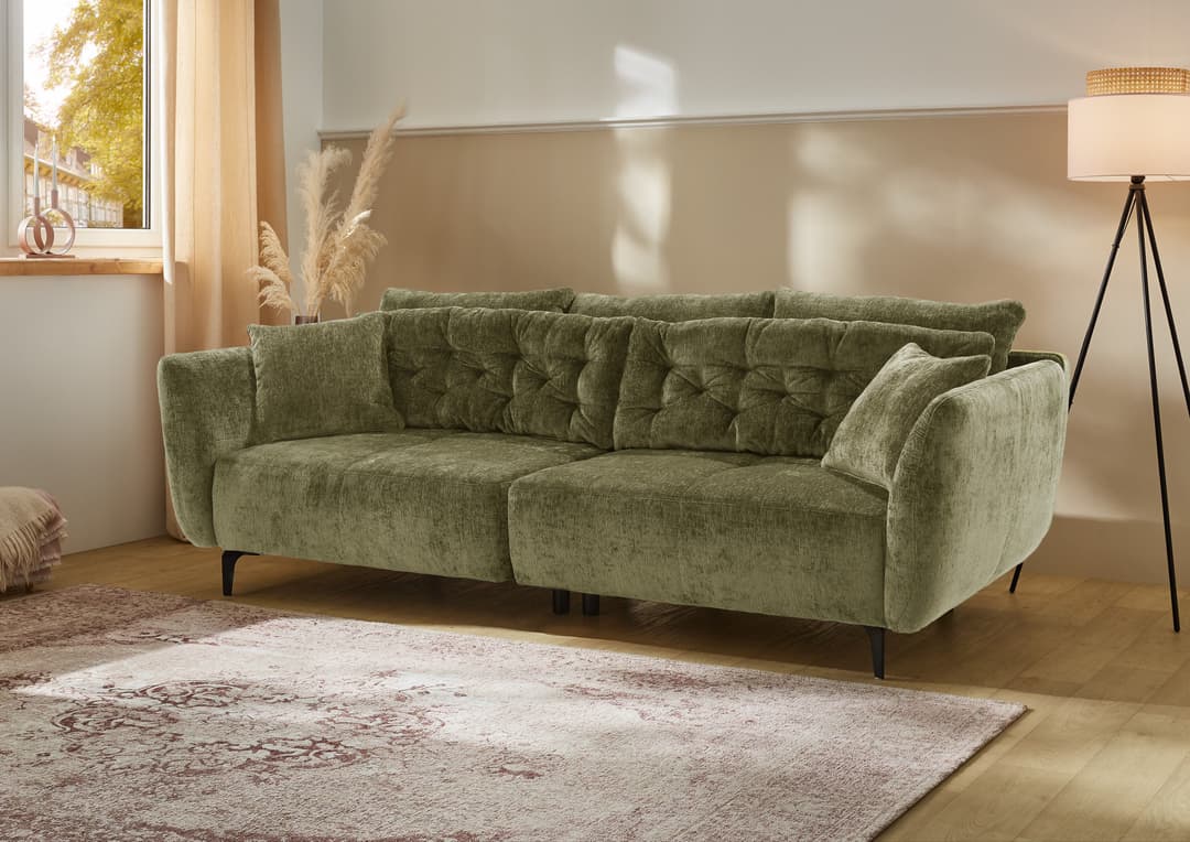 Jockenhöfer Gruppe Big-Sofa Spa | Grün