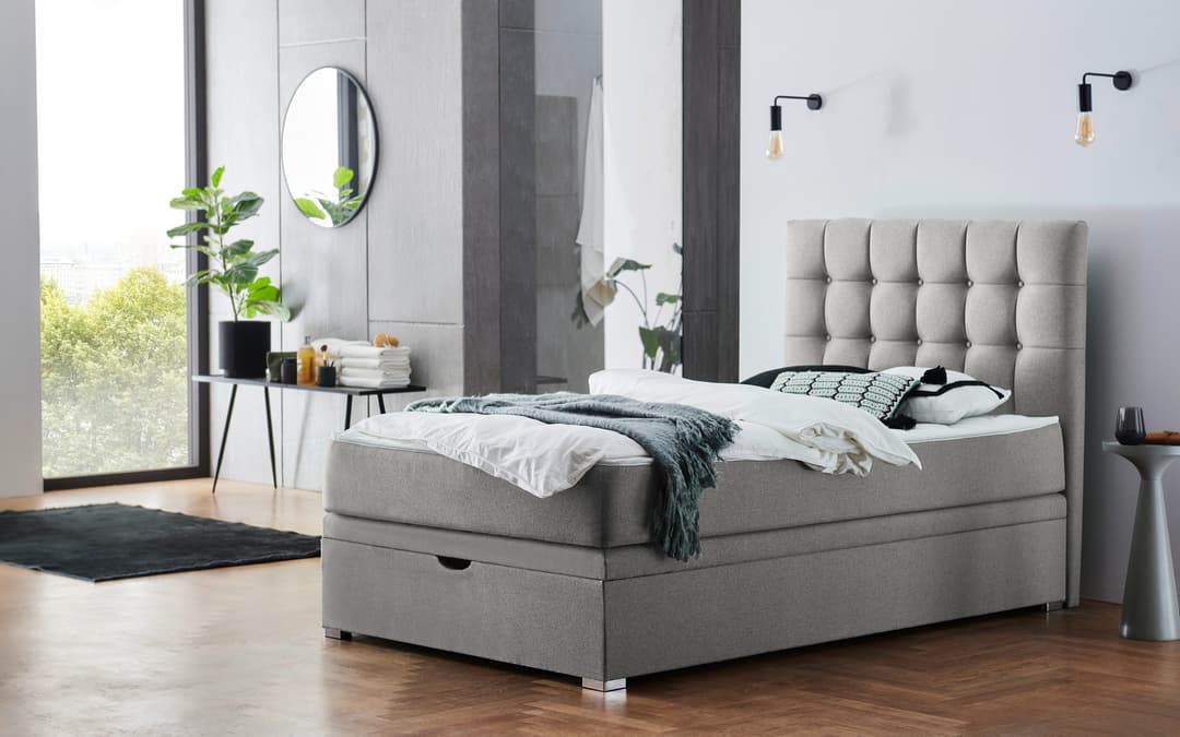 ATLANTIC home collection Boxbett Riona | Grau