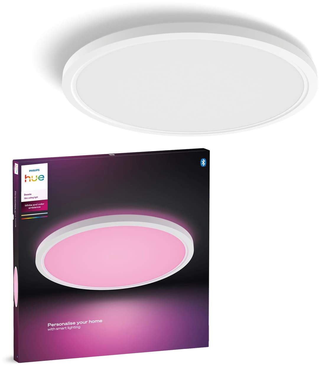Philips Hue Devote Panelleuchte | Weiß