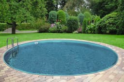 Clear Pool Rundpool PREMIUM IBIZA | Blau