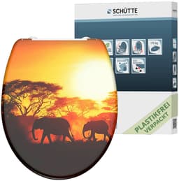 Schütte WC-Sitz Africa | Mehrfarbig