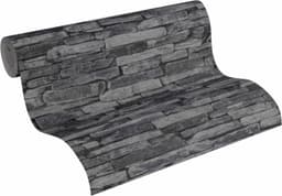 living walls Vliestapete Best of Wood`n Stone 2nd Edition | Grau