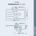 Schock Granitspüle Formhaus | Schwarz 3