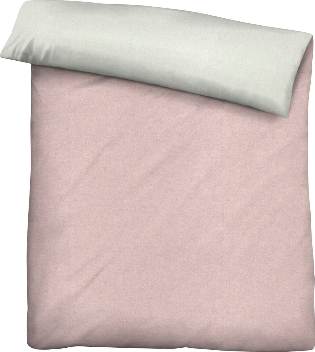 Biberna Hermal Flanell Bettwäsche | Rosa