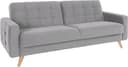 exxpo - sofa fashion 3-Sitzer Nappa | Grau 2