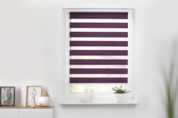 Doppelrollo Duo Rollo Klemmfix | Lila