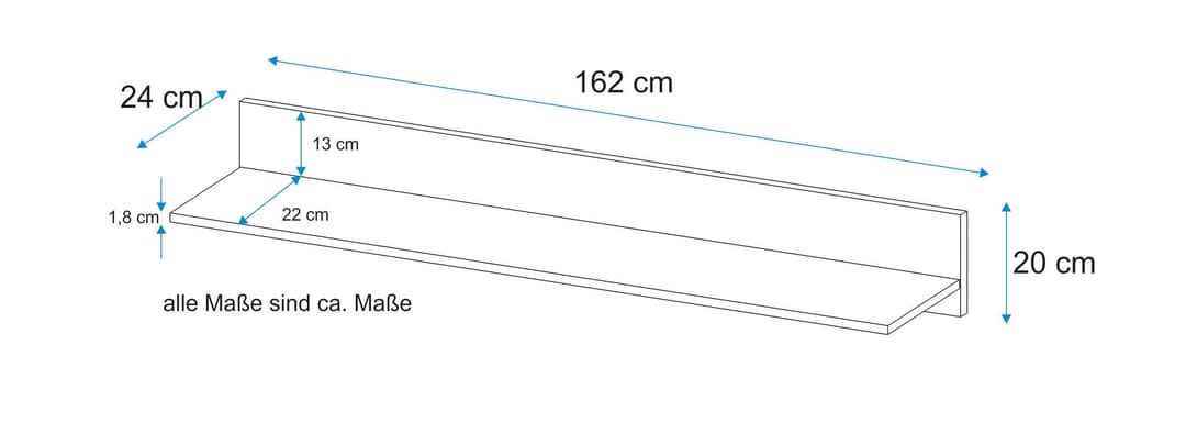 VOGL Möbelfabrik Wandboard | Holztöne