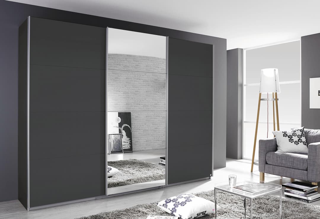 rauch DOBENE Kleiderschrank | Grau