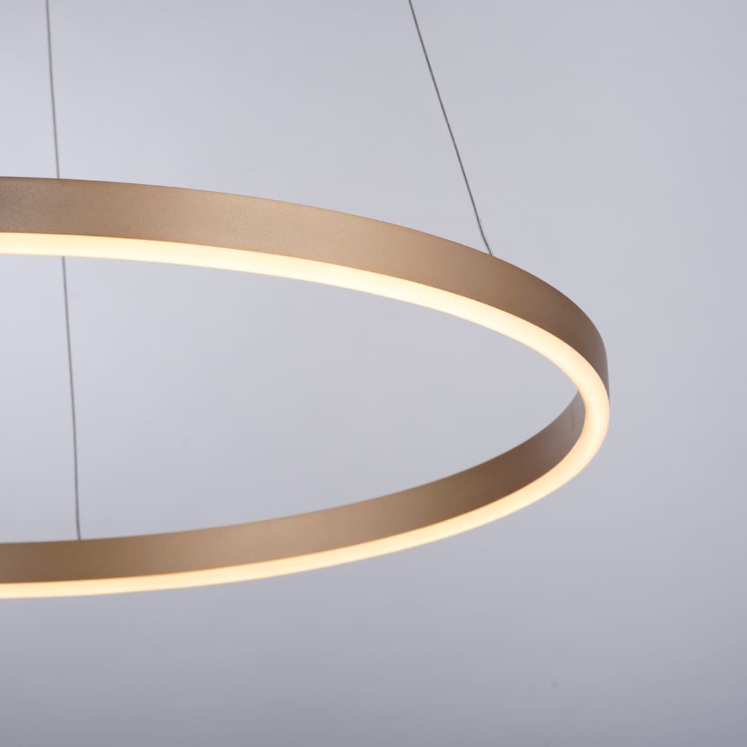 JUST LIGHT Pendelleuchte RITUS | Gold