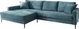 Trends by HG Ecksofa Summer L-Form | Blau