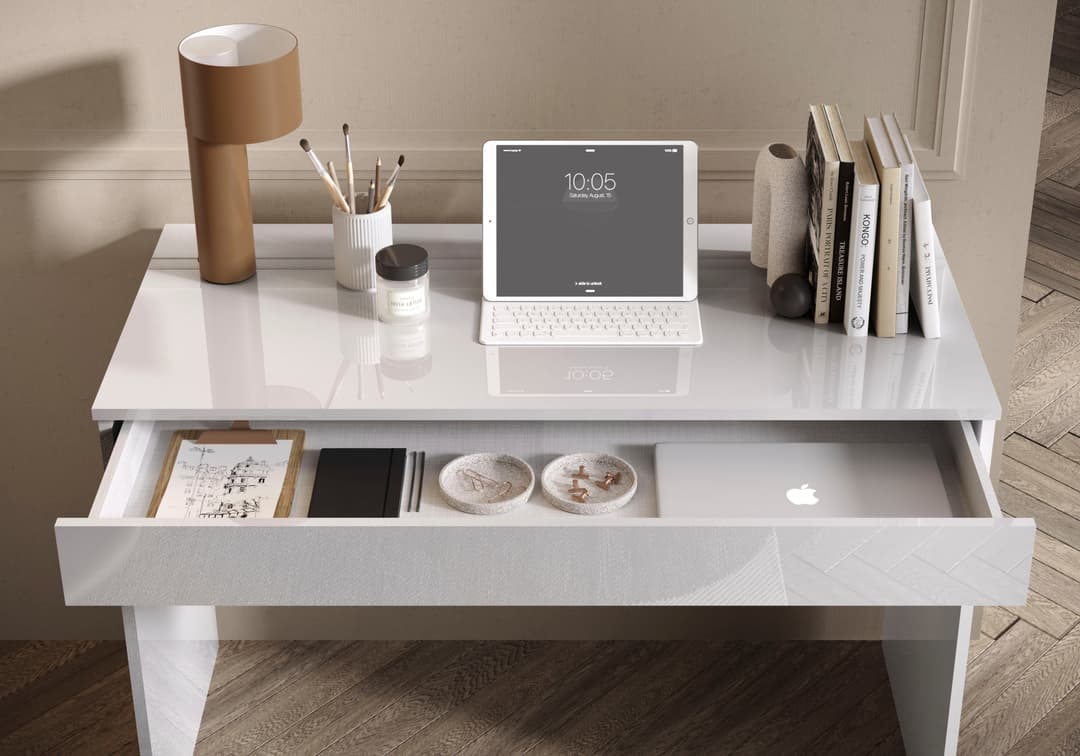 OTTO home Schreibtisch Basic | Weiß