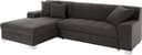 DOMO collection Ecksofa Turah | Grau 4