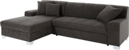 DOMO collection Ecksofa Turah | Grau