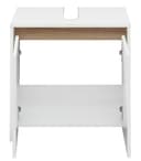 Saphir Quickset 100 Waschbeckenunterschrank | Weiß 4