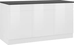 KOCHSTATION Unterschrank Virginia | Weiß