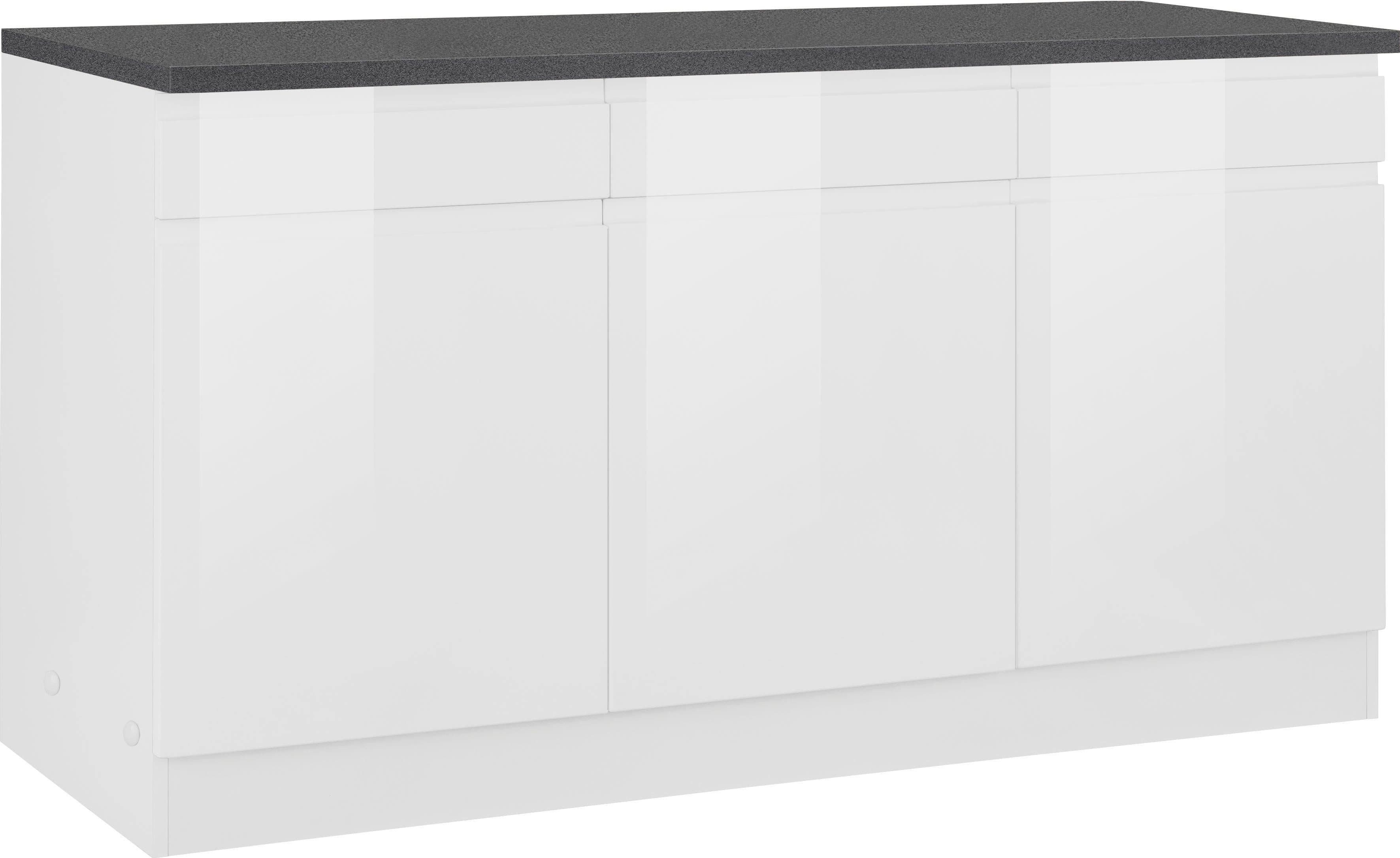 KOCHSTATION Unterschrank Virginia | Weiß
