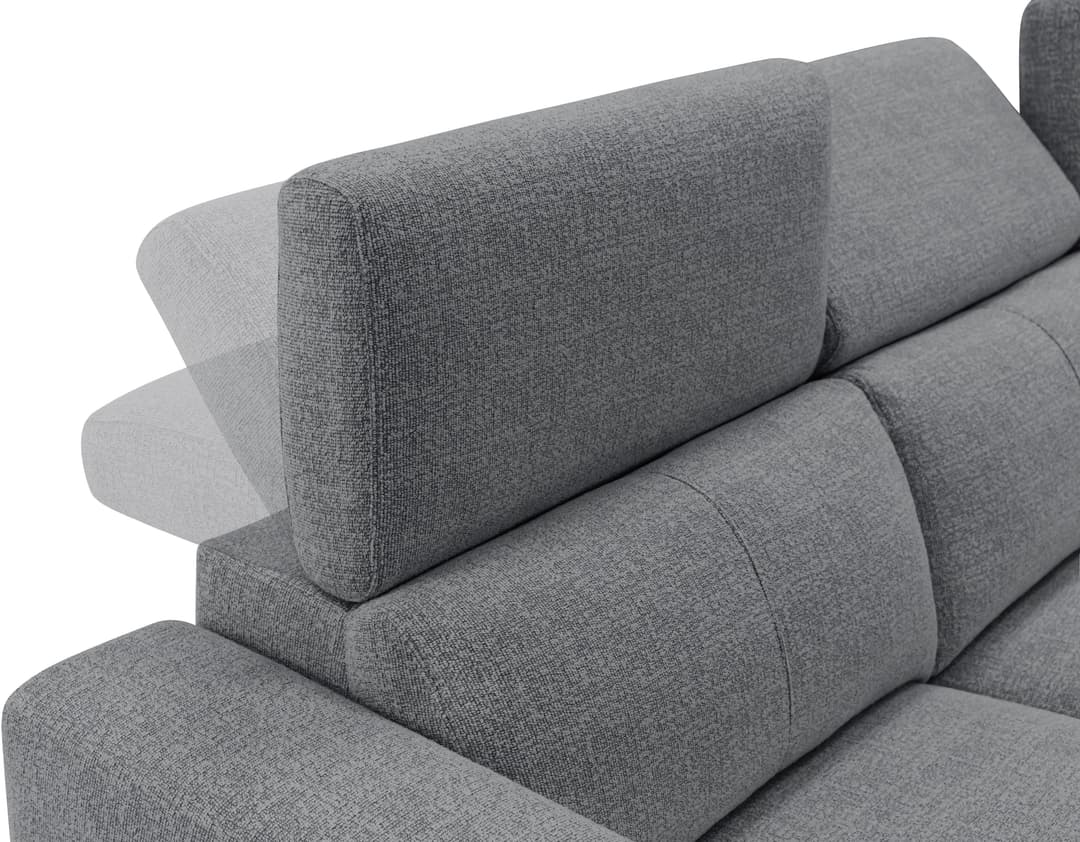 OTTO home Ecksofa LEOON | Grau
