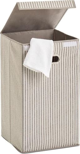 Zeller Present Wäschesortierer Stripes | Beige