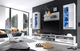 Stolkom Sp.z.o.o. Couchtisch Swing Glastisch | Weiß