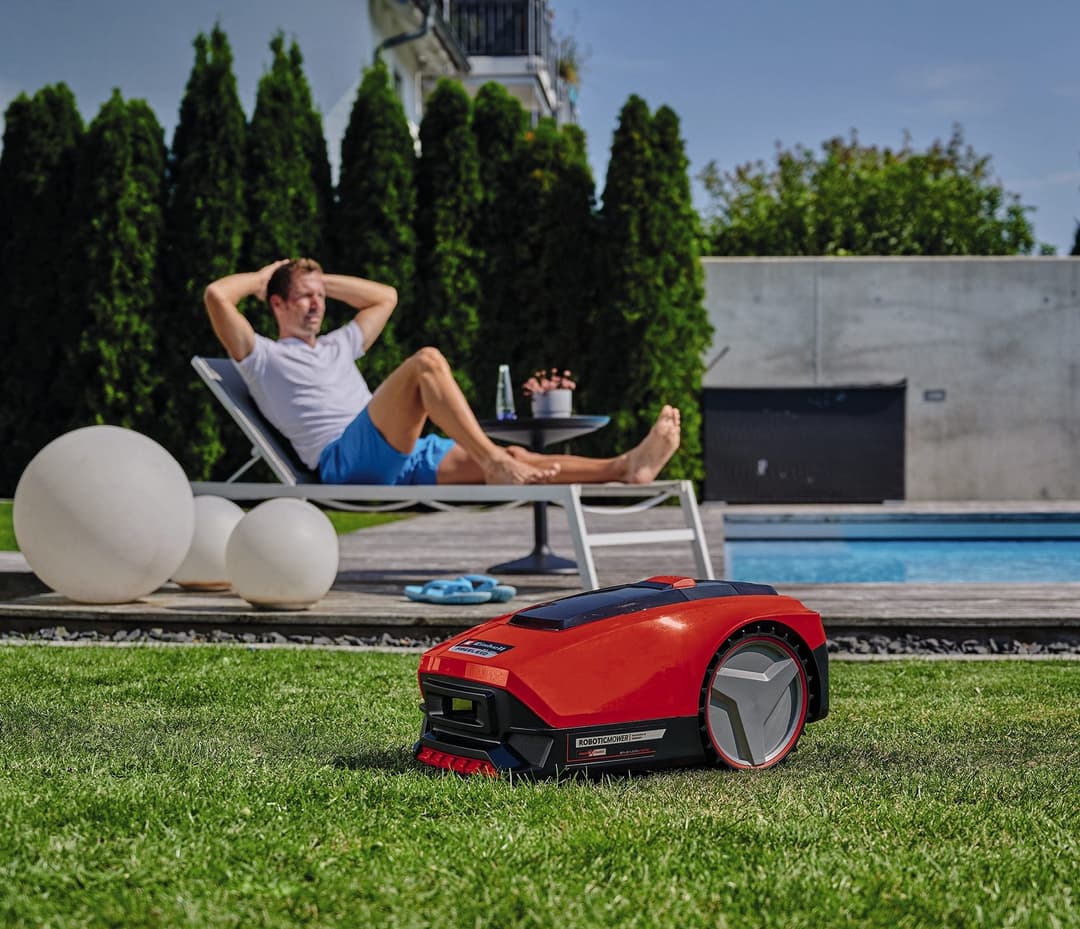 Einhell FREELEXO 550 Kit Rasenmähroboter | Rot