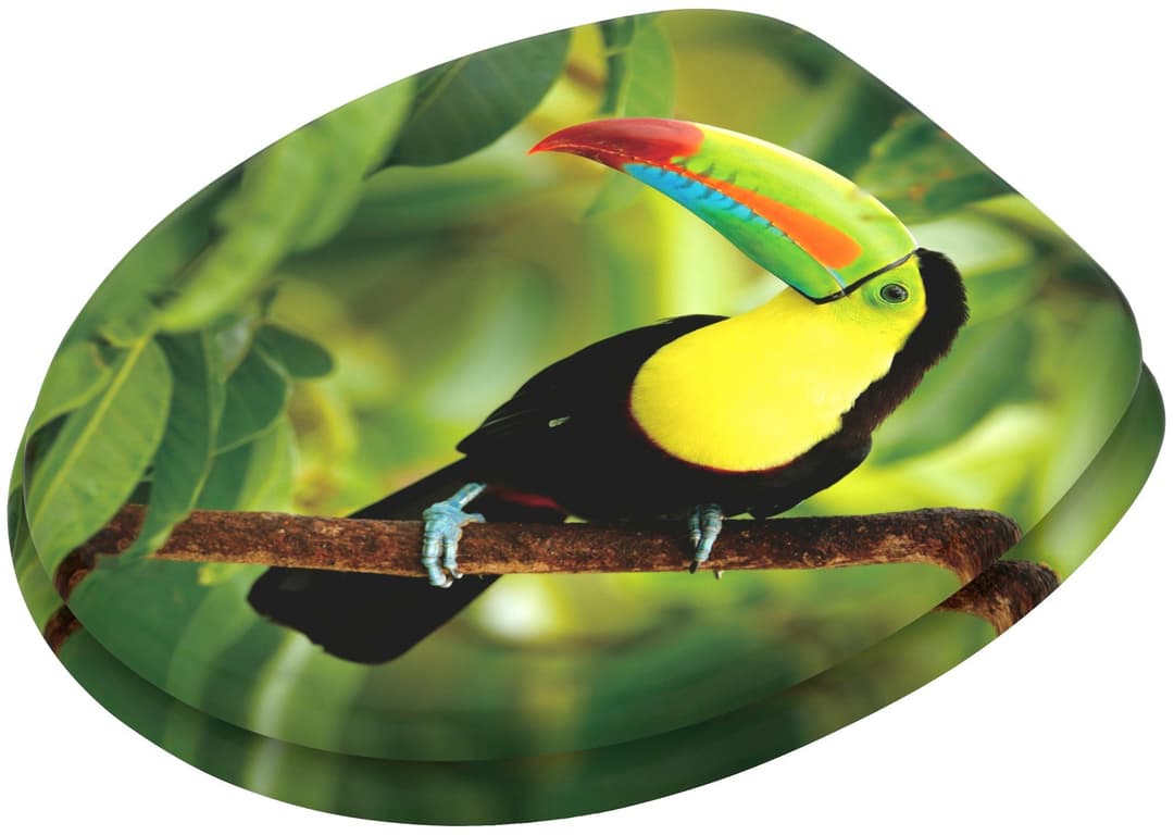 Sanilo WC-Sitz Toucan | Mehrfarbig