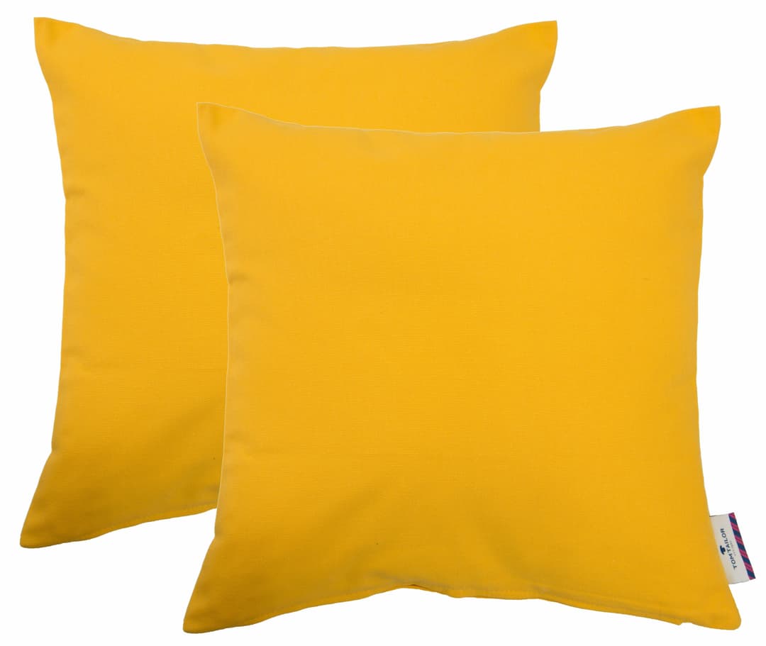 TOM TAILOR HOME Dekokissen Dove | Gelb