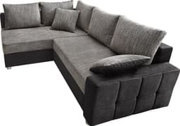COLLECTION AB Ecksofa Parma L-Form | Grau