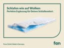 fan Topper Gel-Feeling | Weiß 2
