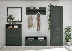 Home affaire Garderoben-Set ASCOT | Grün