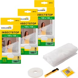 SCHELLENBERG Fliegengitter-Gewebe für Fenster | Weiß