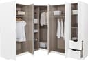 rauch Schrank-Set Freiham | Weiß 4