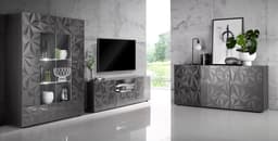 Home affaire Vitrine Prisma | Schwarz