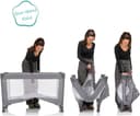 fillikid Baby-Reisebett Milano | Grau 2