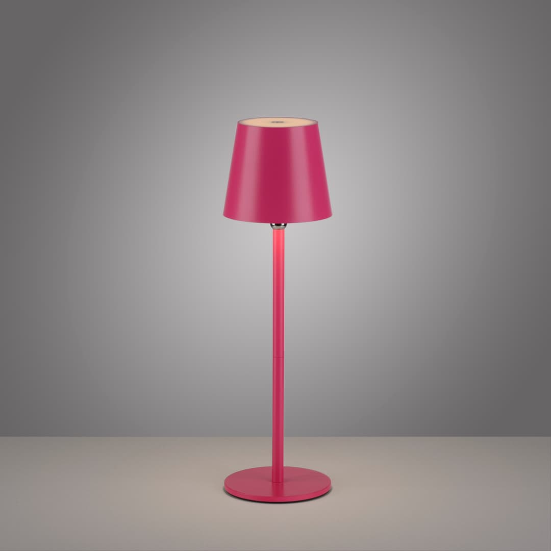 JUST LIGHT Tischleuchte BOTERIA | Pink